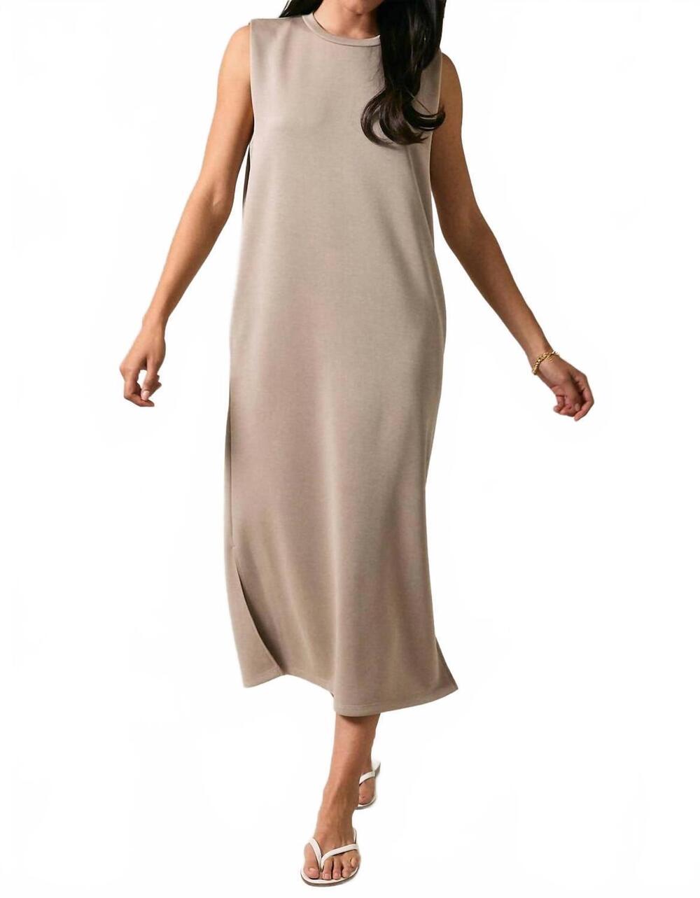 NEW LELIS katie maxi dress in taupe